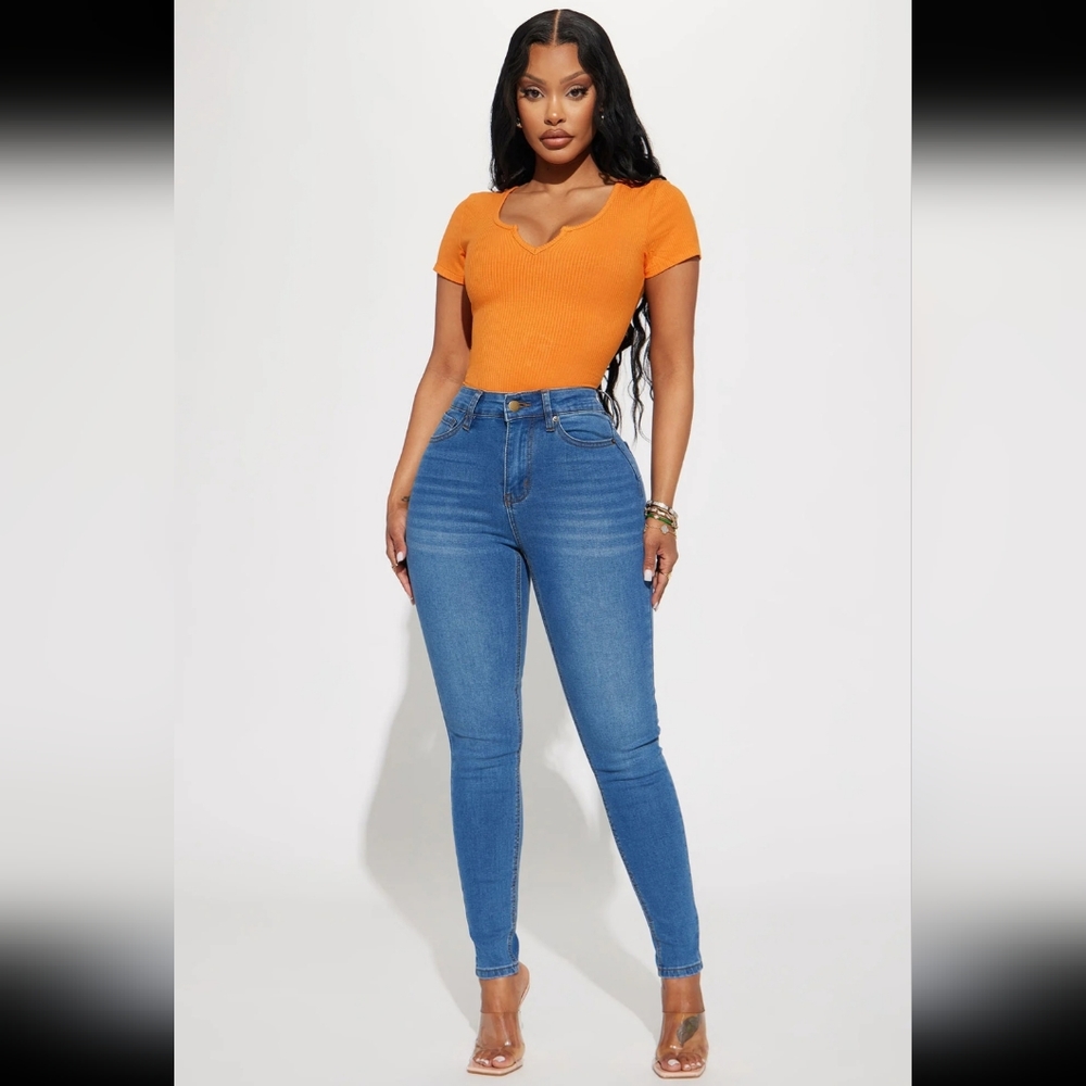 Vibe Check Curvy Stretch Skinny Jeans Size 7